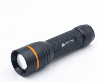 Ozark Trail 420 Lumens LED Flashlight with 3AAA Batteris-Black