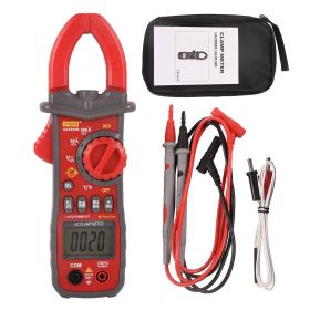 Digital Clamp Meter TRMS 6000 Counts, UA2008B Clamp Multimeter AC/DC Voltage Clamp Meter 600A Current Meter Auto-ranging Measures Resistance