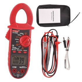Digital Clamp Meter TRMS 6000 Counts, Clamp Multimeter AC/DC Voltage Clamp Meter 600A AC/DC Current Meter Auto-ranging Measures Resistance