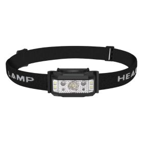 Rechargeable LED Headlamp for Camping Cycling Hiking Hunting (Color: STYLE B, Type: Headlamp)