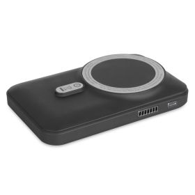 Magsafe Wireless Power Bank 10000mAh Magnetic Portable 18W Fast Charger Fit for IOS Phone 15/14/13/12 Series and More (Color: Black)